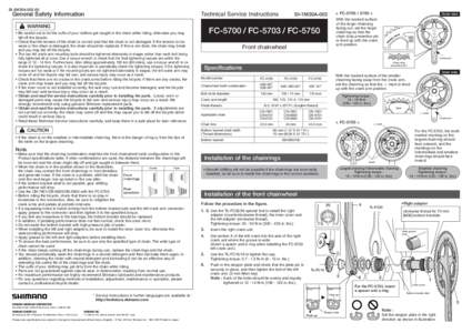 SI-1M30AGeneral Safety Information Technical Service Instructions