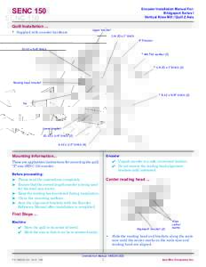 SENC 150  Encoder Installation Manual For: Bridgeport Series I Vertical Knee Mill / Quill Z Axis