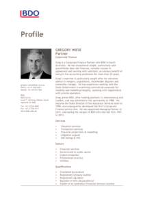 Microsoft Word - Wiese, Gregory (Corporate Finance 1).docx