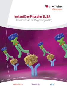 InstantOne Phospho ELISA  1-hour/1-wash Cell Signaling Assay Our mission is to enable the translation of biological knowledge into routine practice.