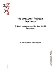 New World Symphony Summary Report
