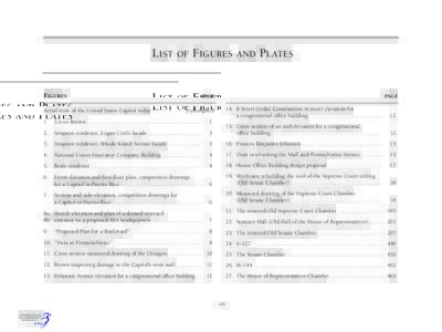 LIST OF FIGURES AND PLATES  FIGURES PLATES VOLUME II