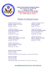 Morgan County Emergency Management Agency