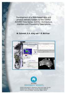 Development of a Web-based data and product delivery system for the CSIRO AVHRR Time Series (CATS): Architecture, Interface an