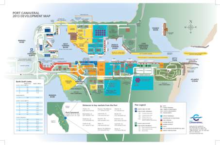 PORT CANAVERAL 2013 DEVELOPMENT MAP PROPOSED RAIL OPERATIONS FACILITY INTER-AGENCY