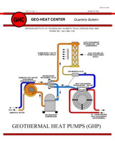 Geo-Heat Center Quarterly Bulletin Vol 22, No. 1