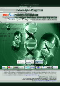 235th OMICS Group Conference  Scientific Program 2nd International Conference on