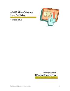 Mobile Board Express  User’s Guide VersionMessaging Suite