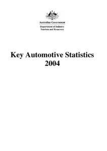 Key Automotive Statistics 2004
