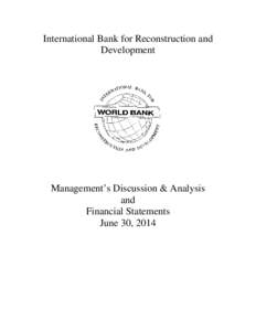 Microsoft Word - Consolidated MDA June 2014.docx
