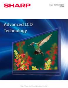 LCD Technologies July 2008 Advanced LCD Technology