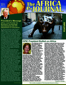 The AFRICA  MARCH e JOURNAL