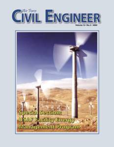 CIVIL ENGINEER Air Force Volume 12 • No. 2 • 2004  A Rewarding Year