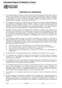 Annex D - Confidentiality Undertaking Form (Form CIRC 96)