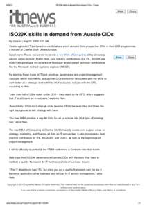 ISO20K skills in demand from Aussie CIOs - iTnews Print