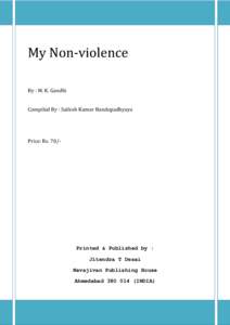 Microsoft Word - my_nonviolence