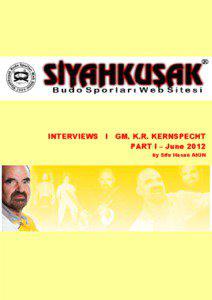 INTERVIEWS  I GM. K.R. KERNSPECHT