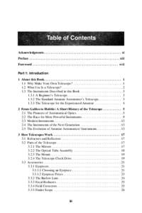 Table of Contents Acknowledgments . . . . . . . . . . . . . . . . . . . . . . . . . . . . . . . . . . . . . . . . . . . . . . . xi Preface . . . . . . . . . . . . . . . . . . . . . . . . . . . . . . . . . . . . . . . . .