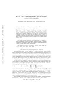 EULER CHARACTERISTICS OF CATEGORIES AND HOMOTOPY COLIMITS arXiv:1007.3868v2 [math.AT] 20 Oct 2010  ¨