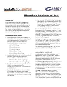 Microsoft Word - BiPotentiostat Installation.doc