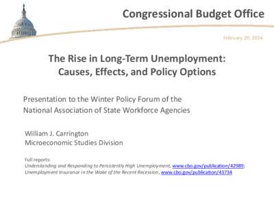 The Rise in Long-Term Unemployment: Causes, Effects, and Policy Options