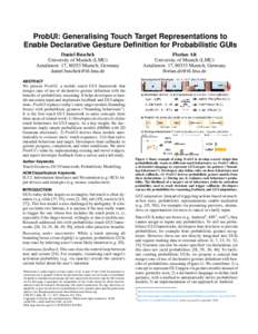 ProbUI: Generalising Touch Target Representations to Enable Declarative Gesture Definition for Probabilistic GUIs