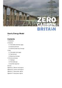Hourly Energy Model V 1.0 Contents 1 Introduction 2 Electricity