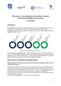 DSO concerns on Key Organisational Requirements, Roles and Responsibilities (KORRR) on data exchange 11 June 2018 Introduction The KORRR methodology proposal, following the implementation of Guideline System Operation (G