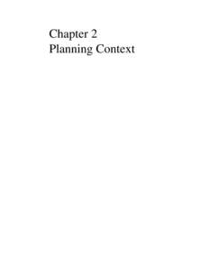 Chapter 2 Planning Context Table of Contents Chapter 2. Planning Context ............................................... [removed]History of aquatic land management ......................................................