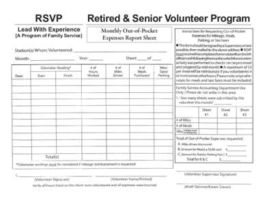 RSVP  Lead With Experience [A Program of Family Service]
