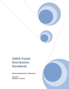 USDA Foods Distribution Handbook