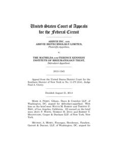 United States Court of Appeals for the Federal Circuit ______________________ ABBVIE INC. AND ABBVIE BIOTECHNOLOGY LIMITED,