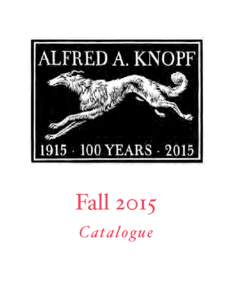 Fall 2015 Catalogue The Hirschfeld Century Portrait of an Artist and His Age