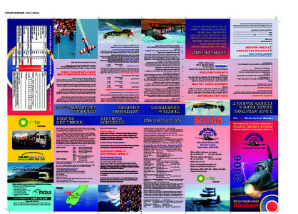 54979 WOW 2006 BROCHURE:17 PM PageAll fees relating to each site must be paid prior to the event All trade and market sites must operate for the entire three days of the event
