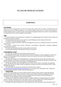 Microsoft Word - Camps Policies June 2014