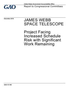 Space technology / European Space Agency / Space telescopes / James Webb Space Telescope / Space Telescope Science Institute / Fine Guidance Sensor / DIRECT / Optical telescope / NASA RealWorld-InWorld Engineering Design Challenge / Spaceflight / Spacecraft / Hubble Space Telescope