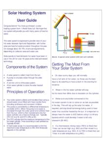 Solar thermal energy / Alternative energy / Energy storage / Energy conversion / Solar water heating / Water heating / Hot water storage tank / Solar energy / Thermostat / Energy / Heating /  ventilating /  and air conditioning / Technology