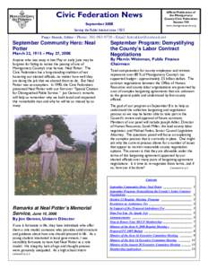 Official Publication of Page 1 the Montgomery County Civic Federation