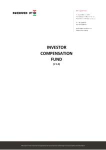 INVESTOR COMPENSATION FUND (VNFX Capital CY Ltd is authorized and regulated by the Cyprus Securities and Exchange Commission (CySEC), license No