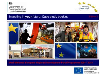 West Midlands ERDF Case Study Booklet Edition 2.pub