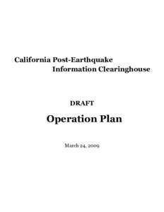 California Post-Earthquake