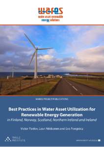 Best Practices in Water Asset Utilization for Renewable Energy Generation