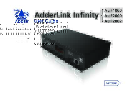 AdderLink Infinity  User Guide {