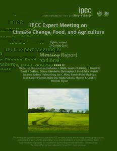 Climate change / Atmospheric sciences / Climatology / Intergovernmental Panel on Climate Change / IPCC Fifth Assessment Report / IPCC Third Assessment Report / Ottmar Edenhofer / Christopher Field / Thomas Stocker / Potsdam Institute for Climate Impact Research / AR 5 / Renewable Energy Sources and Climate Change Mitigation