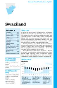 ©Lonely Planet Publications Pty Ltd  Swaziland Mbabane.........................517 Ezulwini Valley518 Malkerns Valley