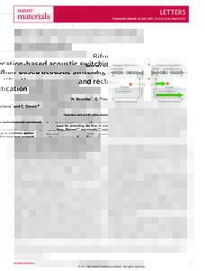 Bifurcation-based acoustic switching and rectification