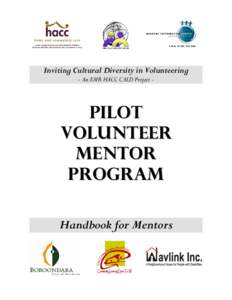 Inviting Cultural Diversity in Volunteering - An EMR HACC CALD Project - PILOT VOLUNTEER MENTOR