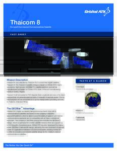 Thaicom 8  Ku-band Commercial Communications Satellite FACT SHEET
