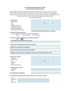 WSHFC | OID Refunding/Refinance Request Form