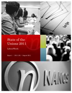 Microsoft Word - Nanos Research Report - State of the Unions 2011 for LabourWatchENGLISH FINAL REPORT